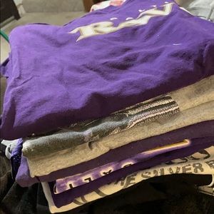 Lot of Ravens shirts